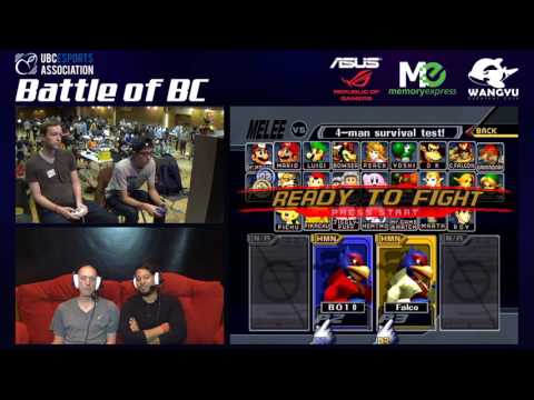 Blunted Object (Falco) vs. Sion (Falco) | SSBM Top 64 WR2 | BoBC