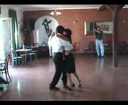  Javier Rodriguez  and  Geraldine Rojas  are  dancing  to  the  tango  "  Yuyo Brujo  "