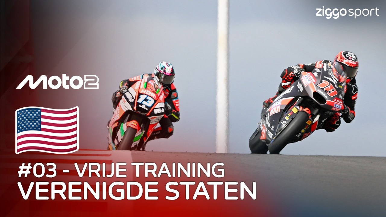 VEIJER BEGINT HOOPVOL AAN HET WEEKEND!! 🤩🔥 | Vrije Training van de Verenigde Staten | Moto2 2026