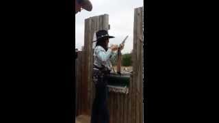 preview picture of video 'Cowboy Action Shooter Little Bullseye Comancheria Days April 2014 Day 2'