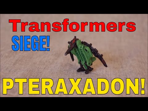 Transformers WFC Siege Battle Master Pteraxadon - GotBot True Review NUMBER 549