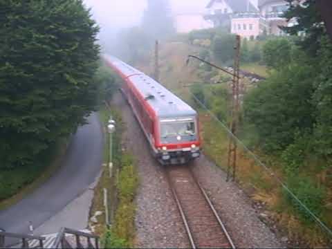 RB 26903 der DB AG mit BR 628 702-2 628 701-4 DB AG v'rt • Viadukt Schluchsee • 30.07.2015