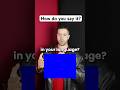 Blue In Different Languages Languages Funny Polish