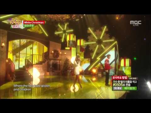 141220 Hyolyn X Jooyoung   White Christmas @ Music Core Special Stage 1080P