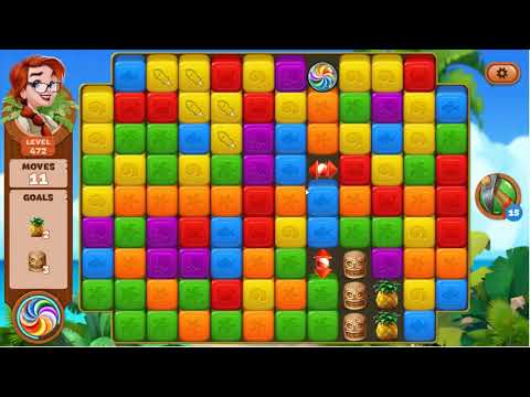 Lost Island Blast Adventure Level 472 - No Boosters