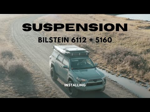Installing Bilstein 6112 Strut & Spring + Rear B8 5160 Reservoir Shocks on 2022 Toyota 4Runner