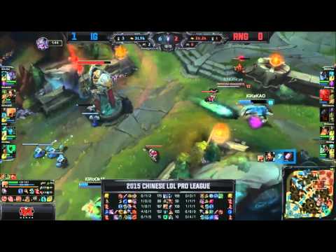 IG  VS RNG Game 2 Highlights   2015 LPL Summer W4D3