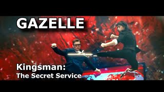 Gazelle | Gazelle vs. Eggsy | Kingsman: The Secret Service (2014) (feat. Sofia Boutella) [HD]