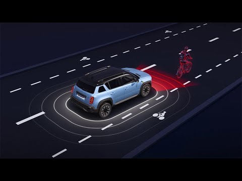 frenada de emergencia asistida - R4 E-Tech eléctrico - Renault