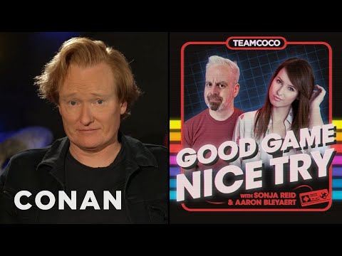 介紹Coco團隊的遊戲播客 "好遊戲好嘗試"--TBS的CONAN。 (Introducing Team Coco's Gaming Podcast "Good Game Nice Try" - CONAN on TBS)