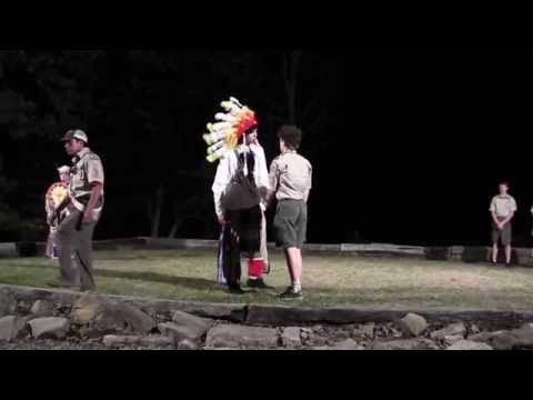 ORDER OF THE ARROW CALL OUT CEREMONY 2014 AT COMER SCOUT RESERVATION