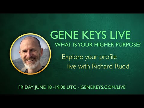 What is your Higher Purpose? - Live with Richard Rudd 18th June