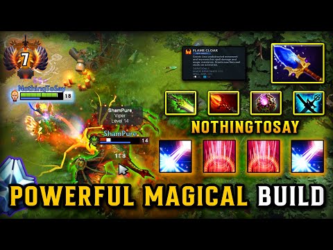 POWERFUL MAGICAL BUILD MID By NothingToSay Lina EPIC Combo Instant Kill All Enemy | 7.37e DOTA 2