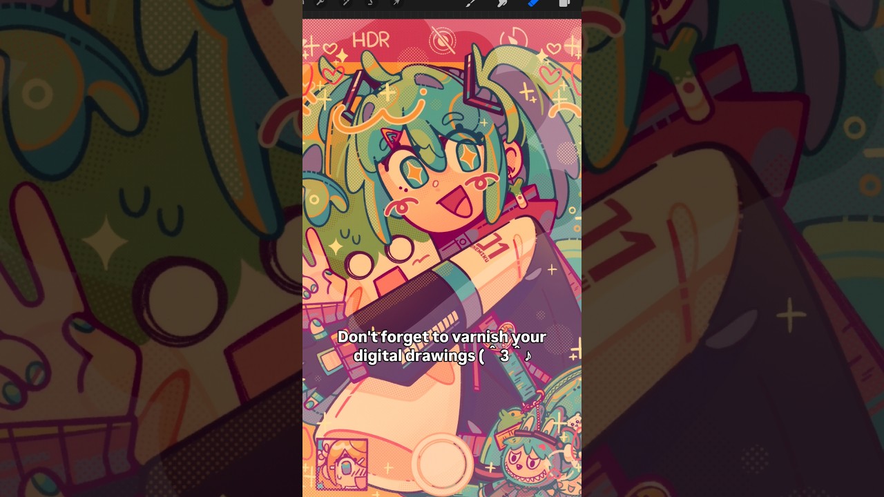 🌈This is a MUST if you want your colors to be vibrant (⁠＾⁠3⁠＾⁠♪ #art #artist #vocaloid