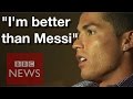Cristiano Ronaldo I Am Better Than Lionel Messi BBC News