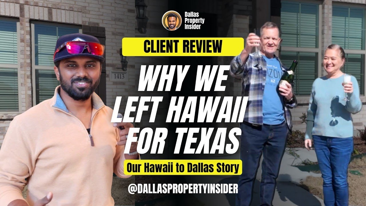 Retiring From Hawaii to Texas | First-Time Home Buyers in Justin, TX | Dallas Property Insider,Vijay Muthuraman
