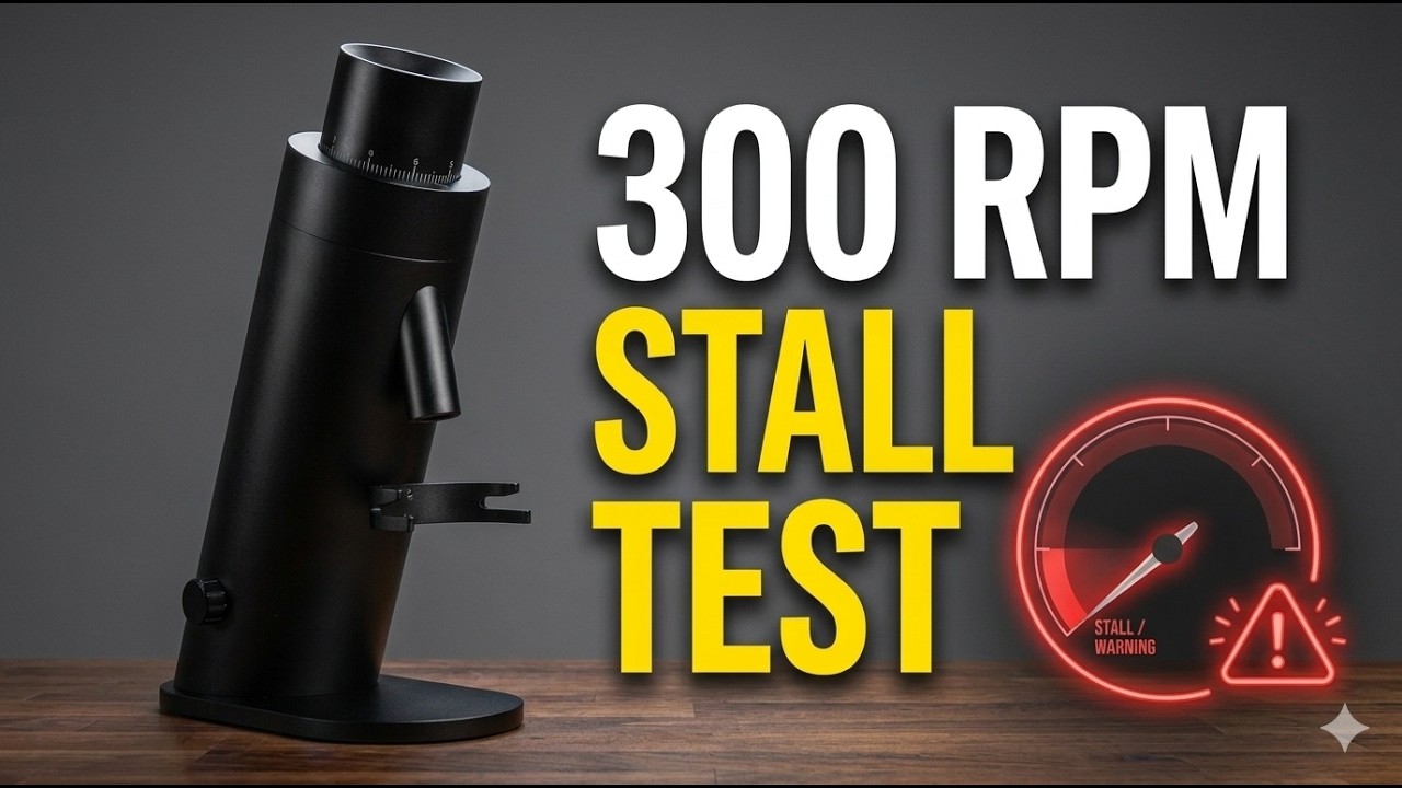 Can the P80 Handle Espresso at 300 RPM? (Stall Test)