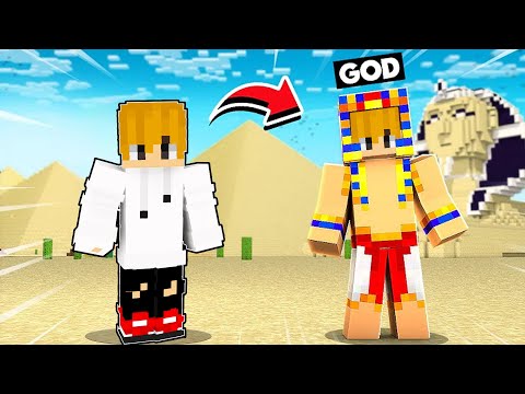 Unbelievable! I can transform into an Egyptian GOD in Minecraft! (Tagalog)