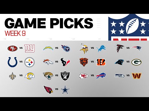Bleacher Report Week 9 Nfl Picks