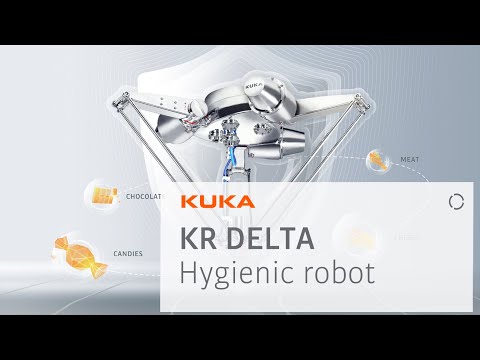 KR DELTA, un robot conçu pour les environnements où l’hygiène est de première importance