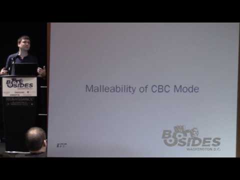 BSides DC 2016 - Tales of Fails and Tools for Message Integrity