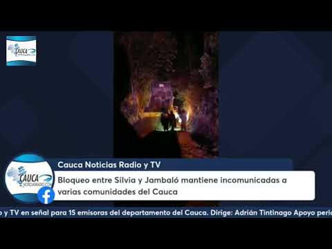 Bloqueo entre Silvia y Jambaló mantiene incomunicadas a varias comunidades del Cauca