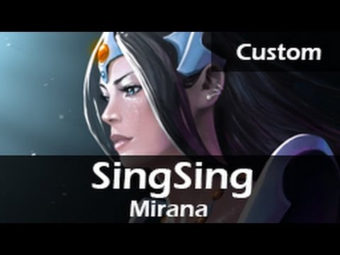 760: SingSing as Mirana  ft. Fwosh, Tucker - Skillshot Wars DOTA 2 Gameplay VOD