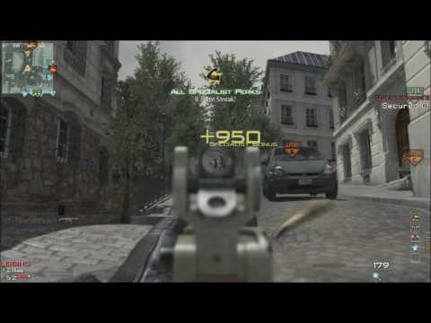*SOLO* 92 Second Moab vs Invisible Cheater - CoD: MW3
