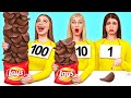 100 Layers of Food Challenge | Funny Food Situations by TeenDO Challenge