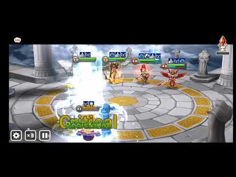 Water Totemist Vs 4 Heroes (Summoners War) Madam BertZ TV