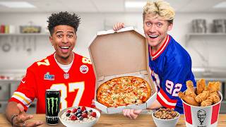 We Tried NFL Player's Pregame Meals!