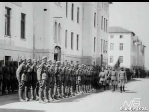 Skopje 1926 - Delegacija na Chehoslovachka vo poseta na kralstvoto SHS