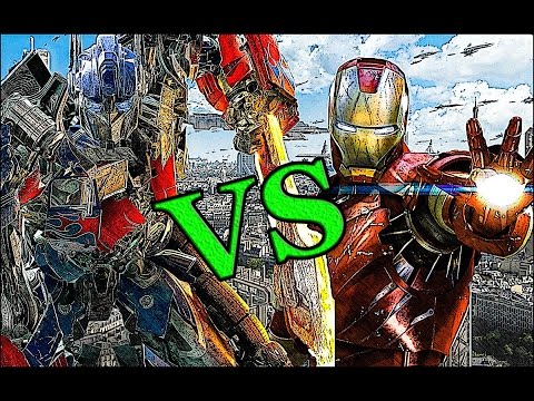 IRON MAN vs OPTIMUS PRIME (TRANSFORMERS) EPIC BATTLE