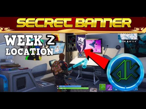 Find the SECRET BANNER in loading screen LOCATION - WEEK 2 SEASON 7