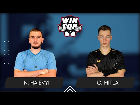 09:00 Nazarii Haievyi - Oleksii Mitla 10.10.2024 WINCUP Master. TABLE 1