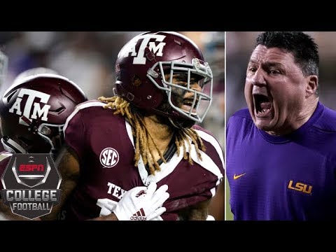 No. 22 Texas A&M outlasts No. 7 LSU in 7-OT thriller | College Football Highlights