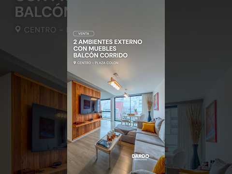 Departamento 2 ambientes con balcón en venta en zona Plaza Colon  #inmobiliaria #departamento #venta