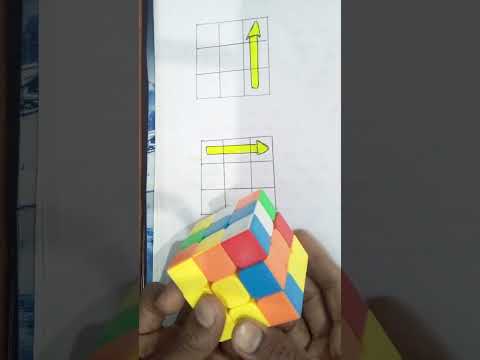 The VIRAL 2x63 Moves of Rubik’s Cube - cube solve magic trick #shorts #rubikscube