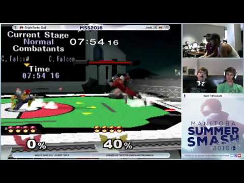 MSS2016 JredL (Neutral Falcon) vs. Tripleturbo (Red Falcon) - Melee Singles LR6