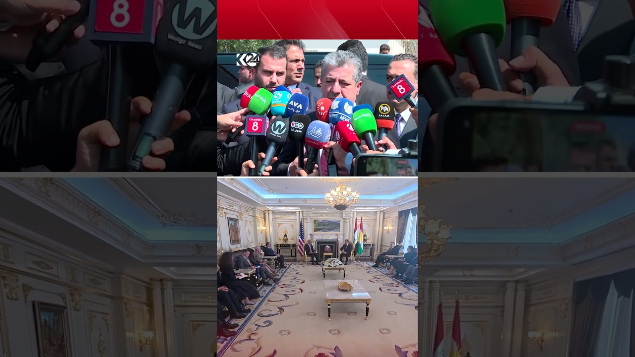 ڤیدیۆ | مەسرور بارزانی: لەگەڵ تۆم بەڕاک کۆبوونەوەیەکی زۆر باشمان کرد