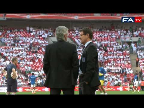 England vs Mexico 24/05/2010 - Tunnel Footage