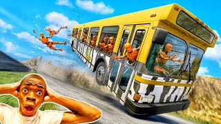 Bus vs Downhill 😱 #5 - [BeamNG.Drive]
