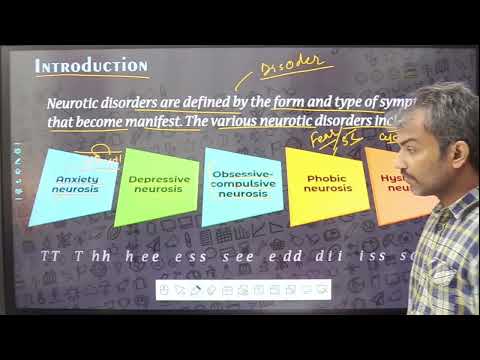 What is Neurosis? Types of Neurosis | Abnormal Psych | NET Psych | EVGC | PGT | Sp. Edu | BITS YUVA