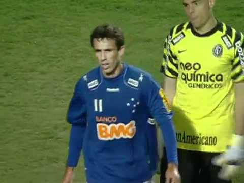 Pênalti no Thiago Ribeiro - Corinthians 1x0 Cruzeiro 13/11/2010 Brasileirão 2010 - 35ª Rodada