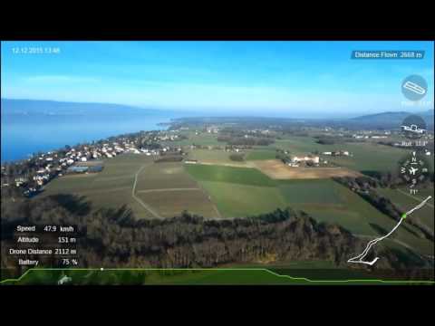 Bebop 2 range test 3.1 Km