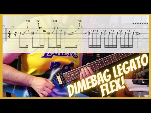 I'm Broken Guitar Solo - Pantera | Dimebag Darrell (with Guitar Tabs!) - E Standard Tuning