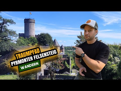 Traumpfad Pyrmonter Felsensteig | Rundwanderung Burg Pyrmont, Wasserfall & Felsenpanorama