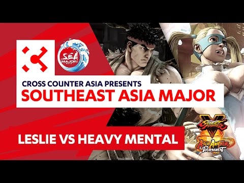 Leslie (Ryu) vs  Heavy Mental (R. Mika) - SEAM Street Fighter V Asia Amateur Tournament