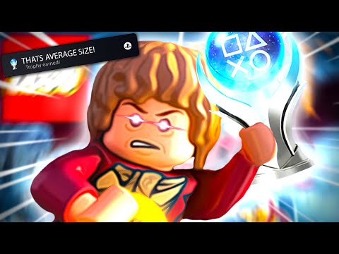 The Lego Hobbit Platinum Trophy Made Me Slowly Die Inside...