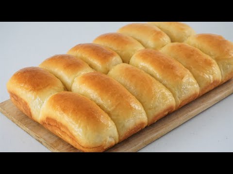 No Knead MILK BREAD❗Prepare At Night Bake In The Morning❗Warm And Buttery